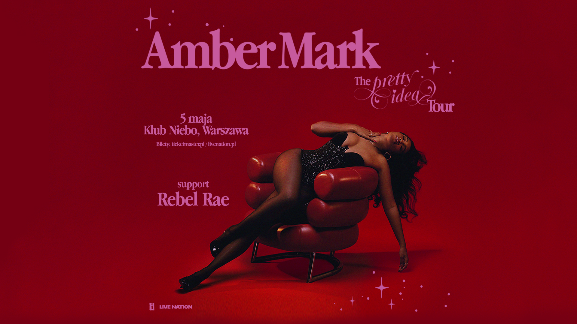 Amber Mark — The Pretty Idea Tour, support Rebel Rae